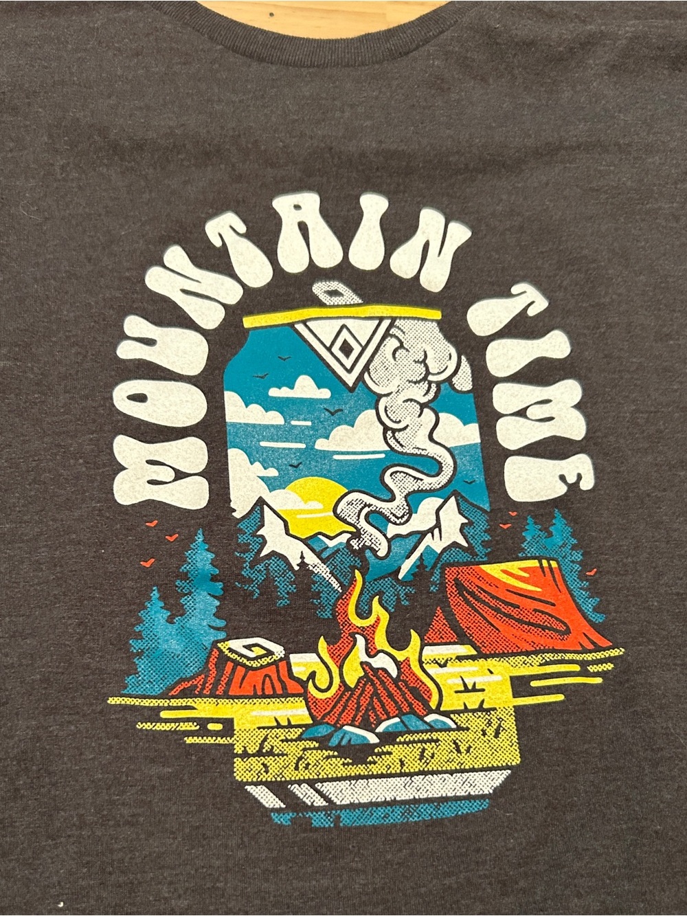 New Belgium Mountain Time Tee - men’s M - NWOT